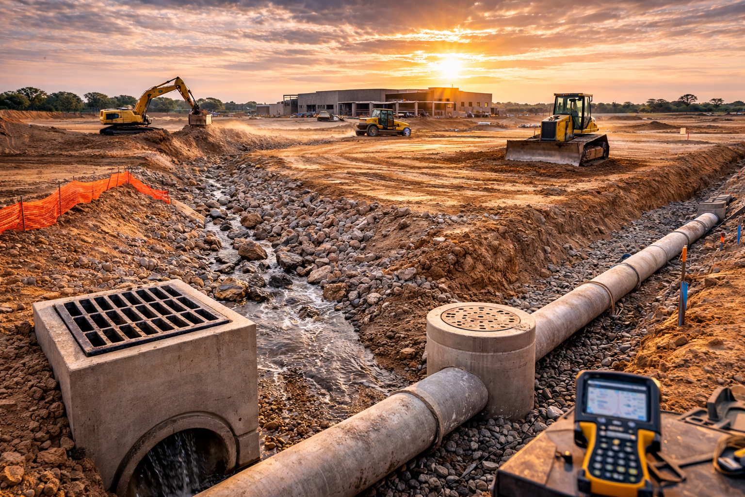 Drainage & Stormwater Preparation