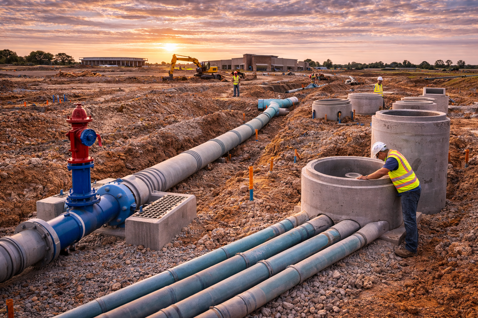 Water, Storm & Sanitary Sewer Infrastructure